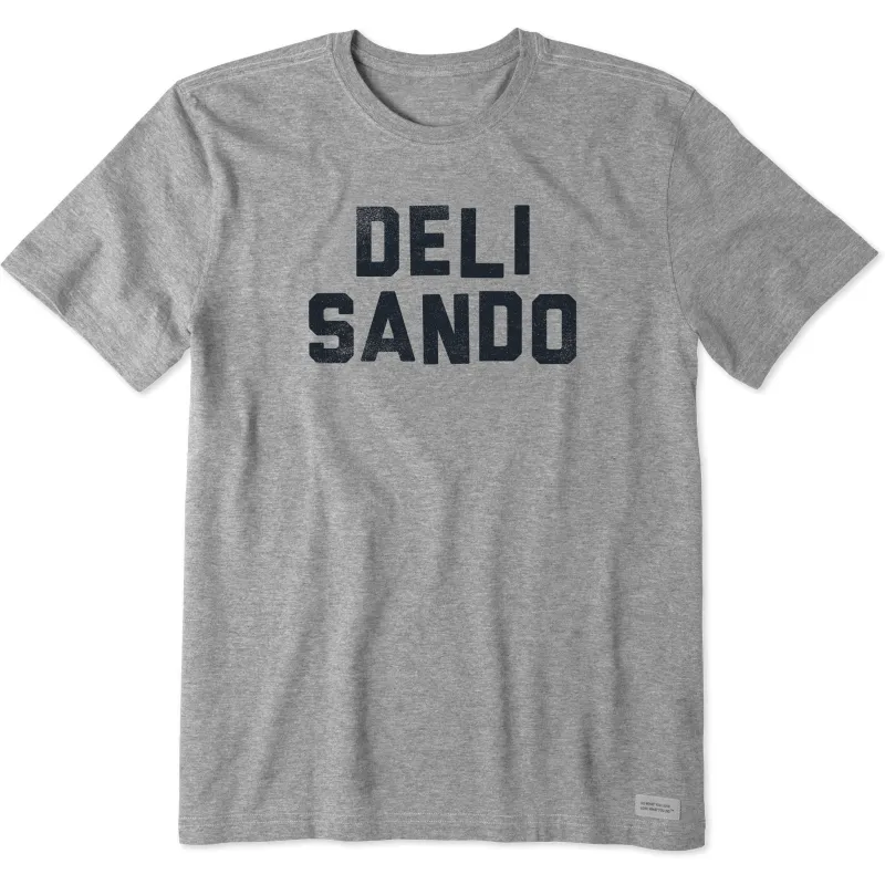 Men's Deli Sando Short Sleeve Crusher Tee sold by Life is Good