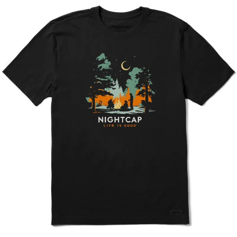 Men's Nightcap Short Sleeve Tee sold by Life is Good