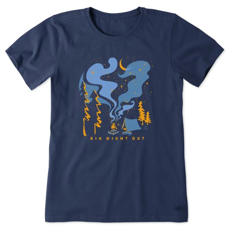 Women's Big Night Out Short Sleeve Tee sold by Life is Good