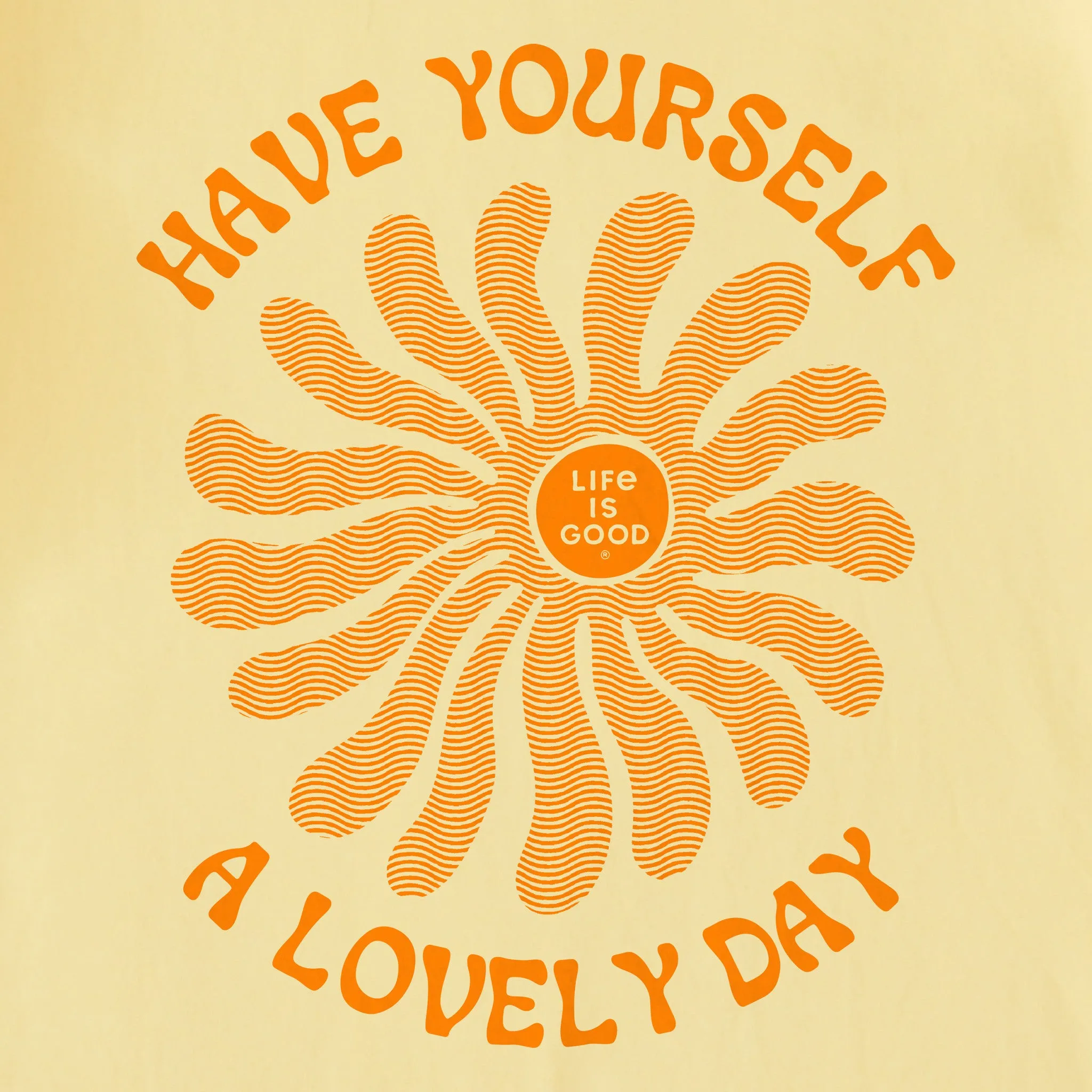 Women's Have Yourself a Lovely Day Short Sleeve Tee sold by Life is Good product image thumbnail 4