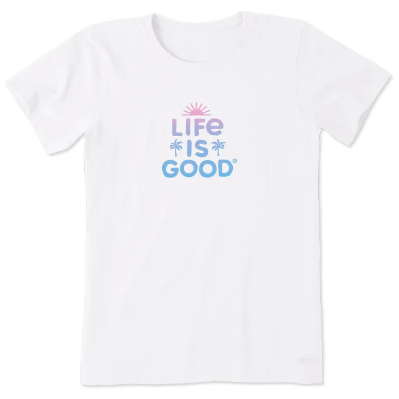 Women's Sunny Beach Short Sleeve Tee sold by Life is Good