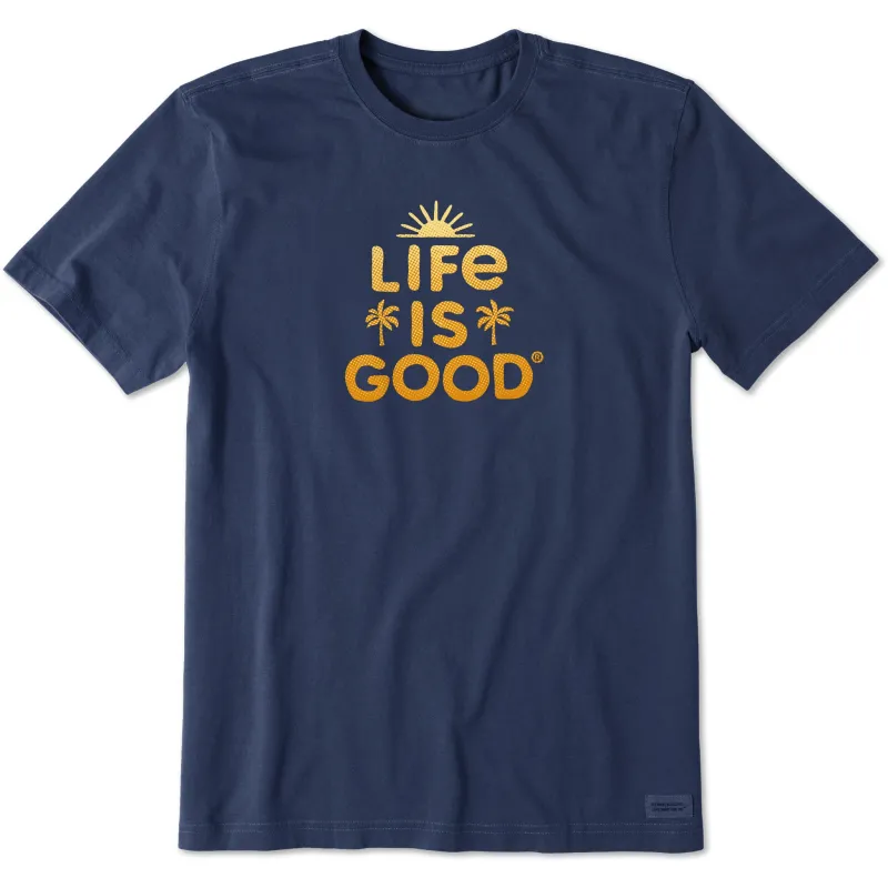 Men's Sunny Beach Short Sleeve Tee sold by Life is Good