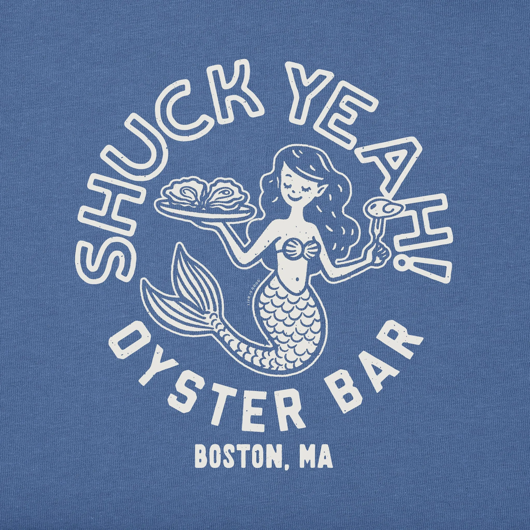 Men's Shuck Yeah Oyster Bar Short Sleeve Tee sold by Life is Good product image thumbnail 5