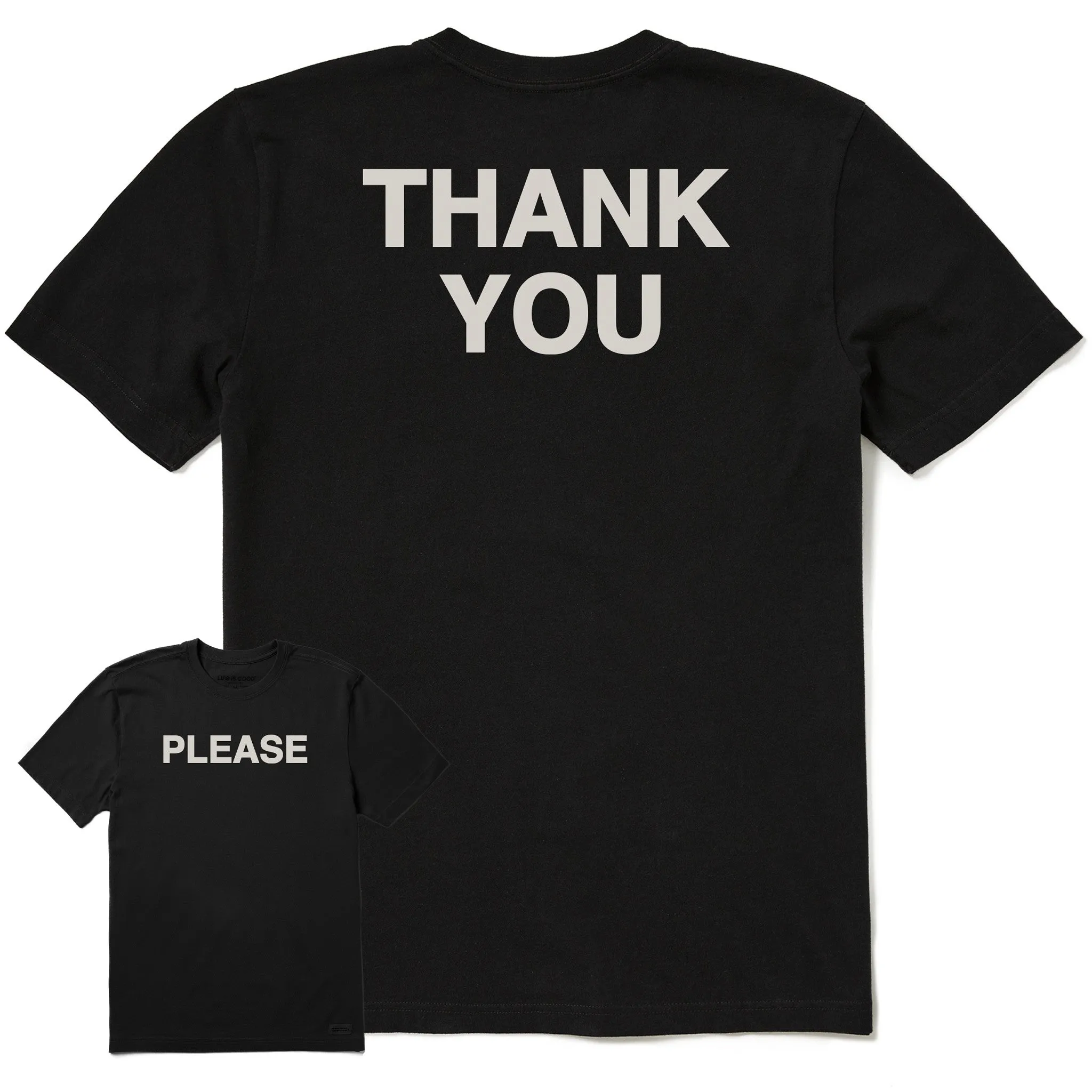 Men's Please Thank You Short Sleeve Tee sold by Life is Good