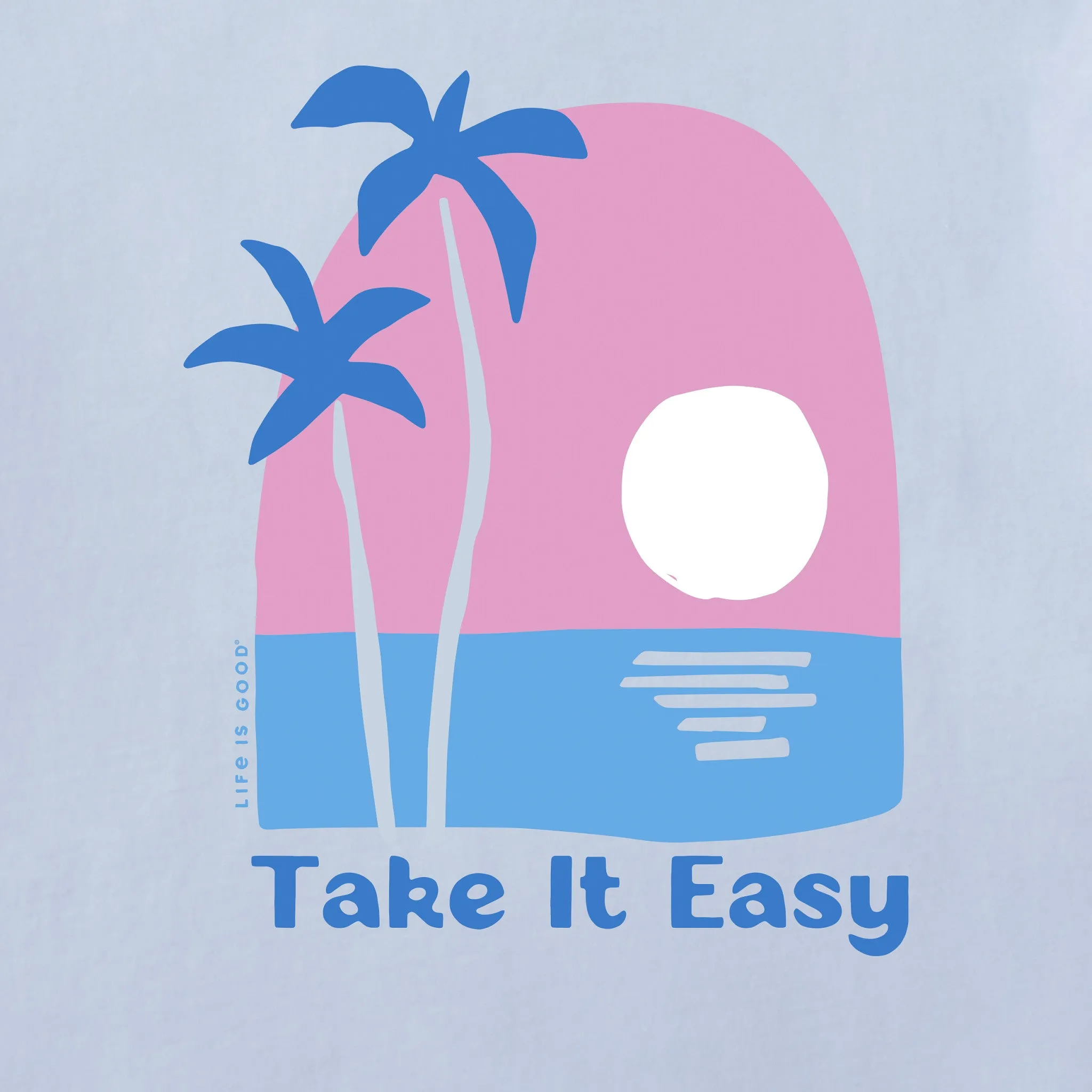 Women's Take it Easy Palms Short Sleeve Crusher Tee sold by Life is Good product image thumbnail 2