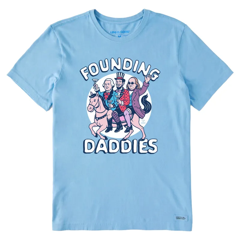 Men's Founding Daddies Short Sleeve Tee sold by Life is Good