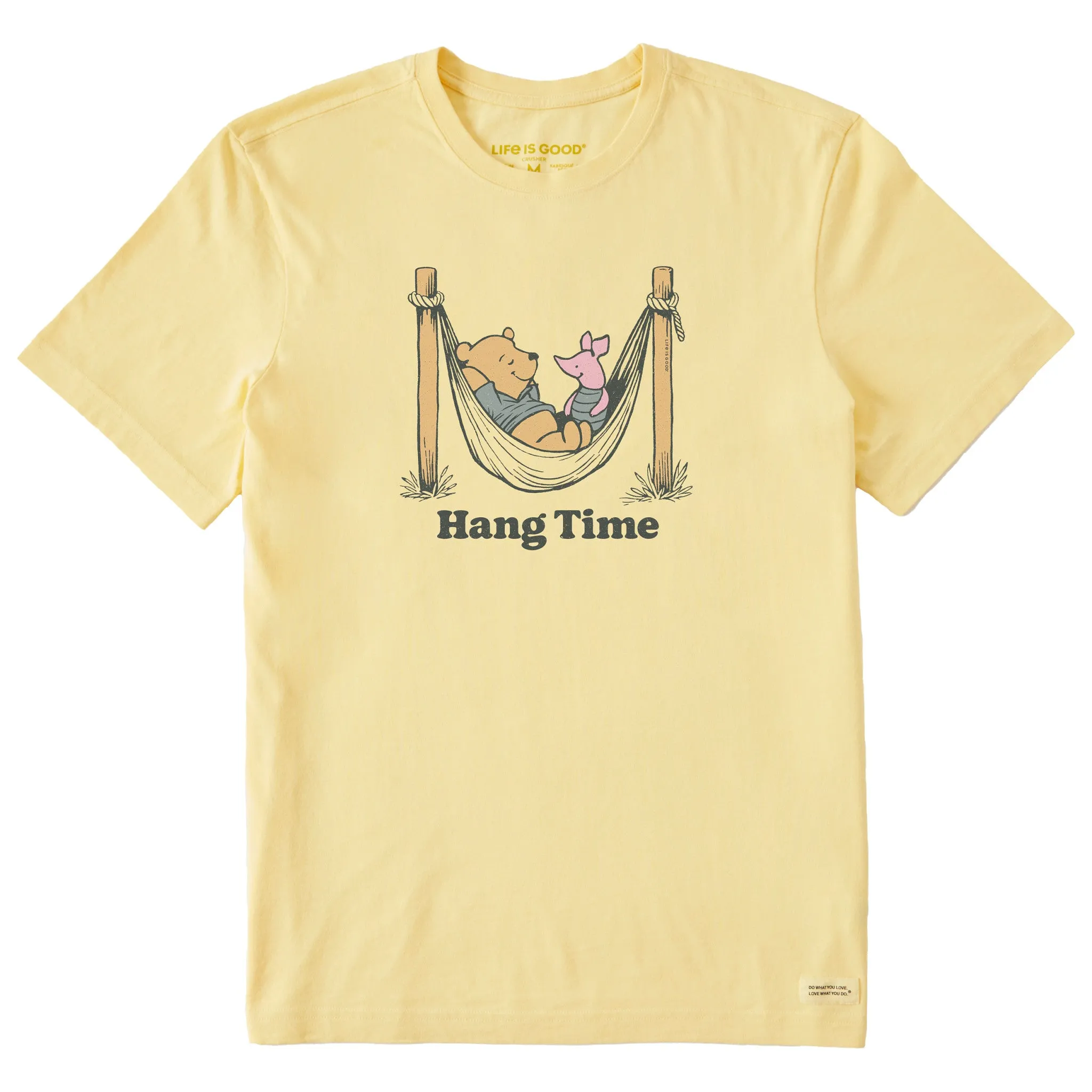 Men's Hang Time Winnie Short Sleeve Crusher Tee sold by Life is Good