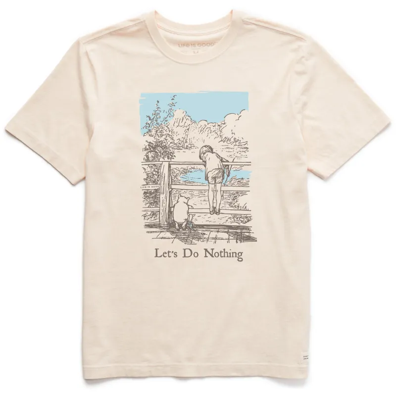 Men's Let's Do Nothing Winnie Short Sleeve Crusher Tee sold by Life is Good