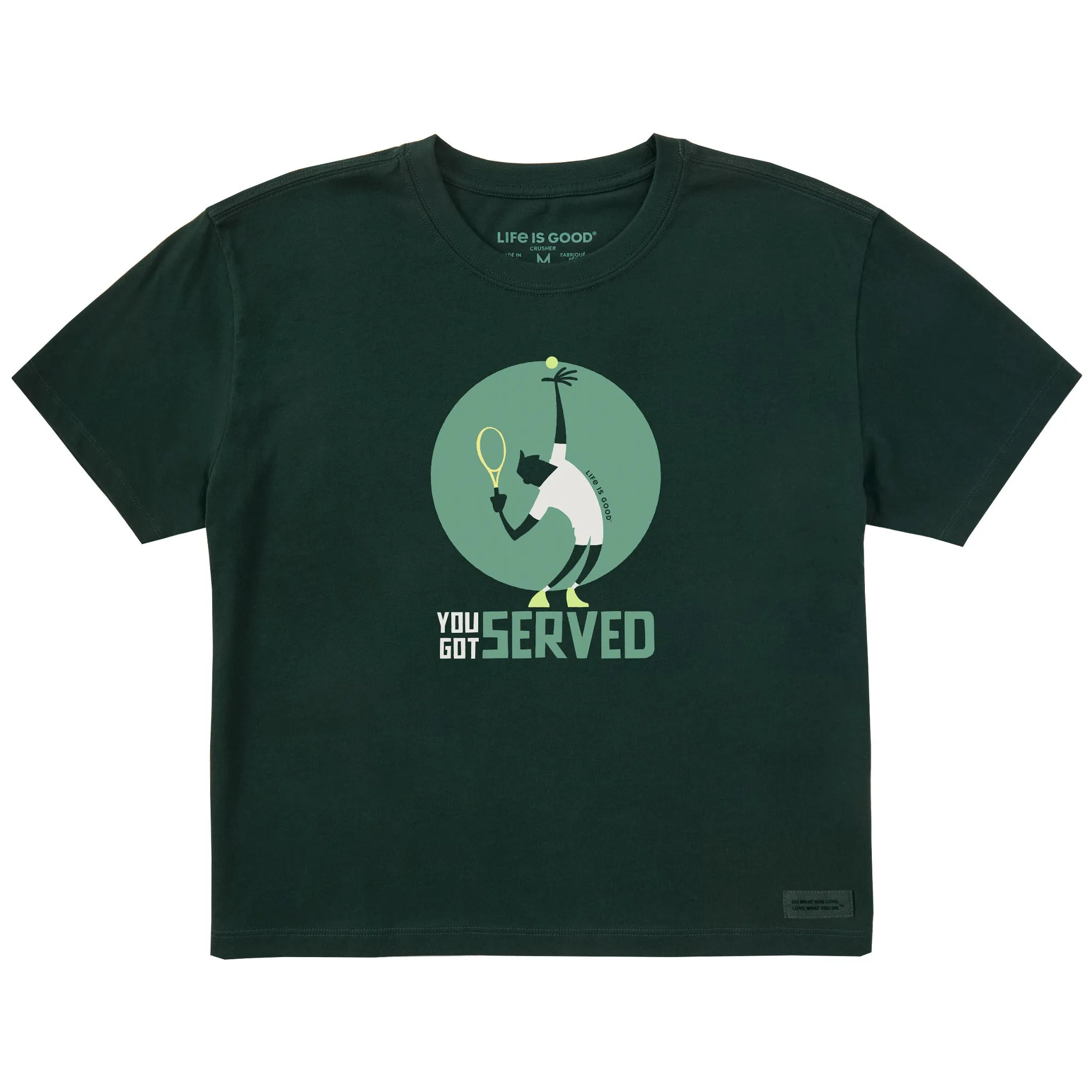 Women's You Got Served Short Sleeve Crusher Boxy Tee sold by Life is Good