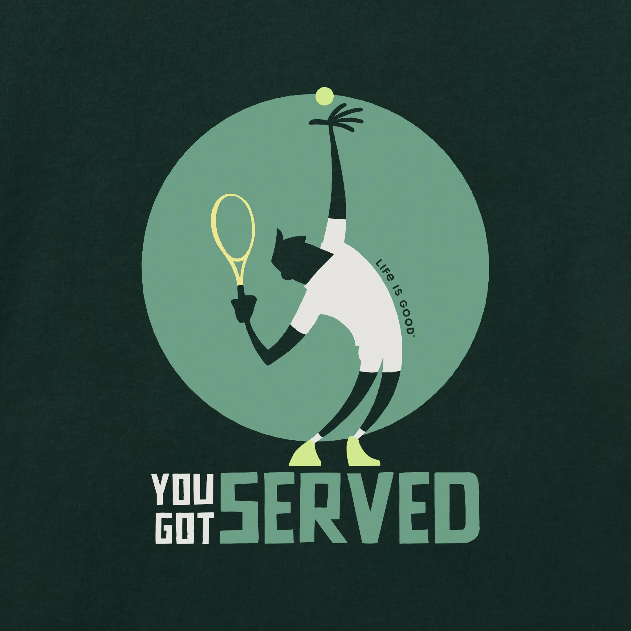 Women's You Got Served Short Sleeve Crusher Boxy Tee sold by Life is Good product image thumbnail 2