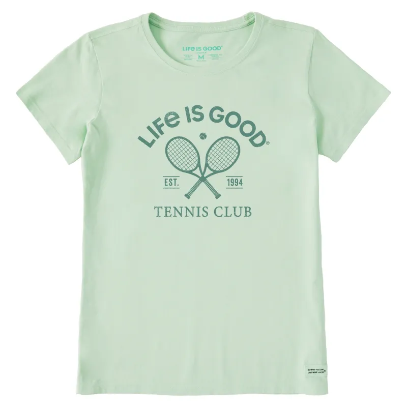 Women's LIG Tennis Club Short Sleeve Crusher Tee sold by Life is Good
