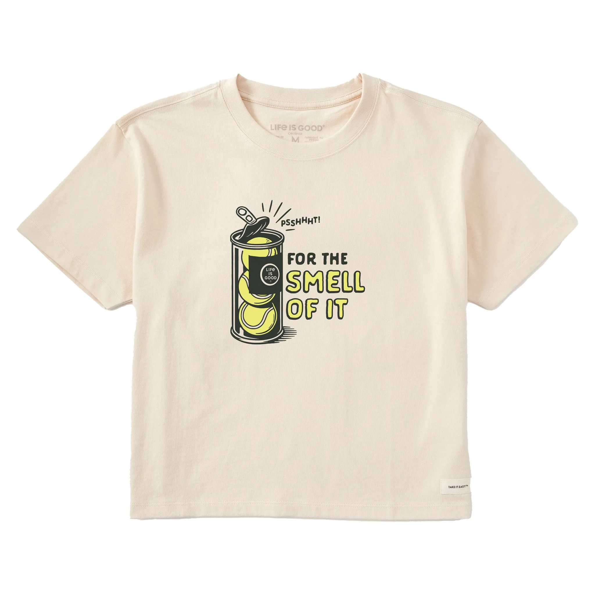 Women's For the Smell of it Short Sleeve Crusher Boxy Tee sold by Life is Good