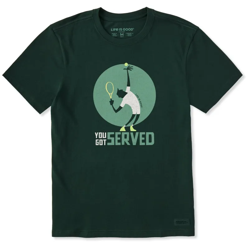 Men's You Got Served Short Sleeve Crusher Tee sold by Life is Good
