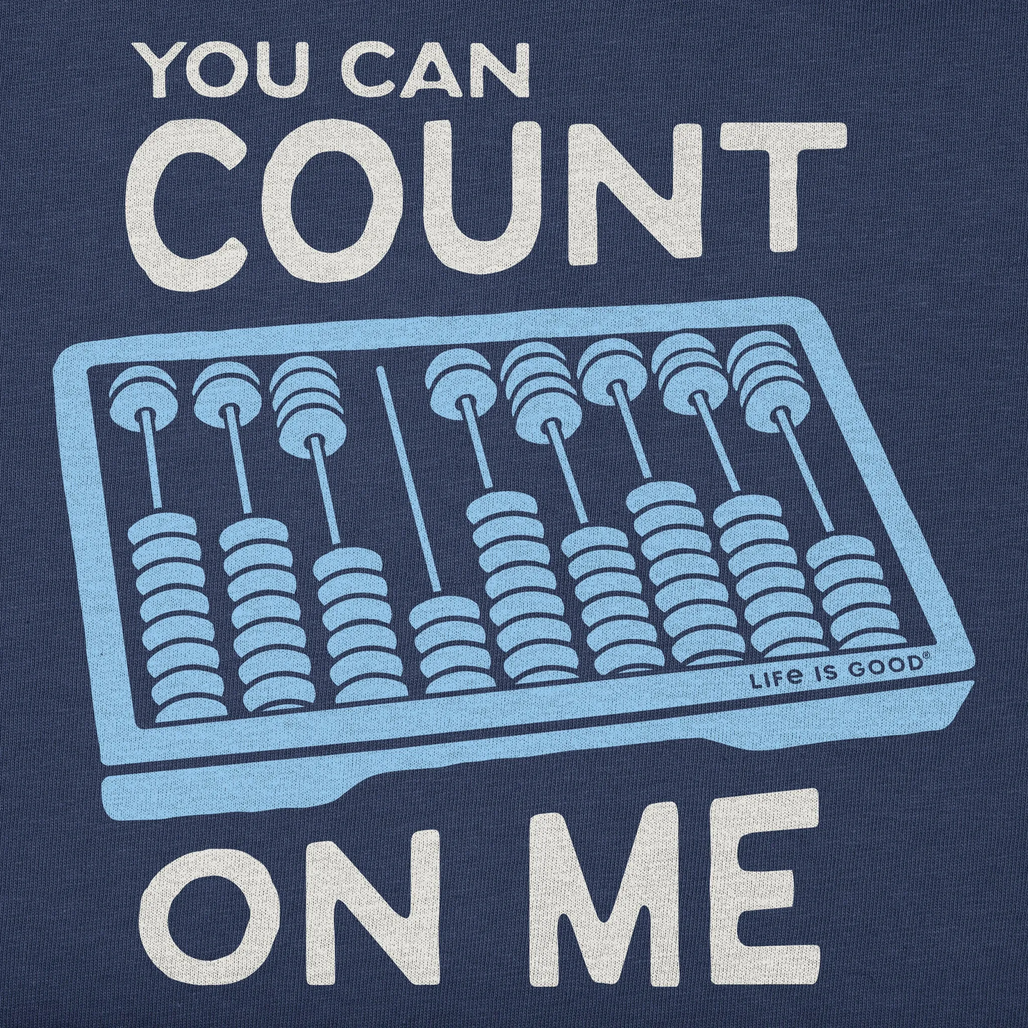 Women's Count on Me Abacus Short Sleeve Tee sold by Life is Good product image thumbnail 4