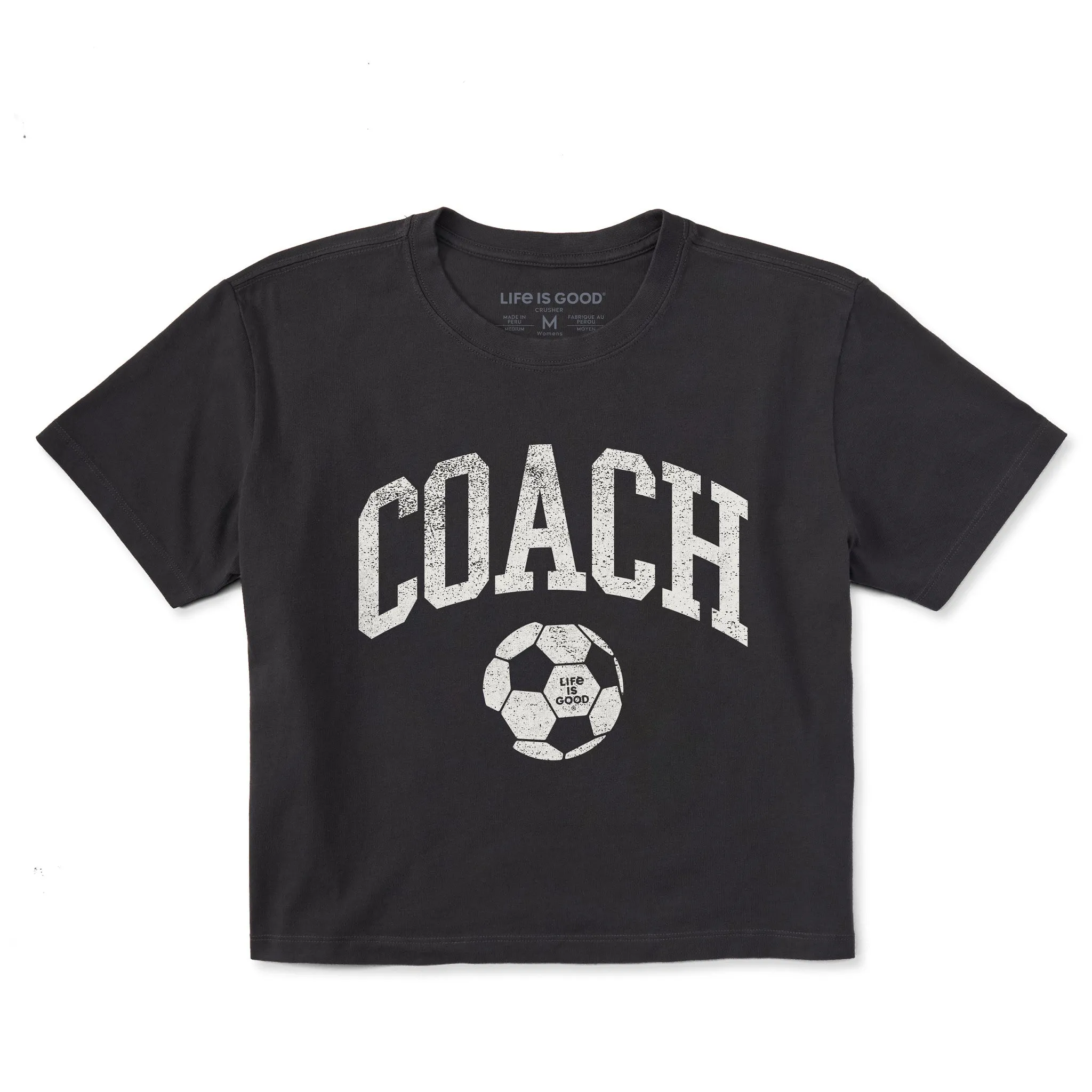 Women's Soccer Coach Short Sleeve Crusher Boxy Tee sold by Life is Good