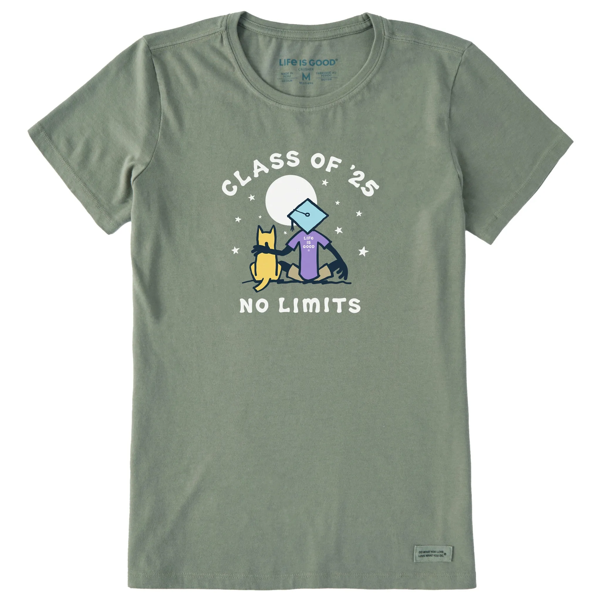 Women's Jake and Rocket No Limits 2025 Short Sleeve Crusher Tee sold by Life is Good