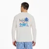 Men's Retro Palm Long Sleeve Rashguard sold by Life is Good