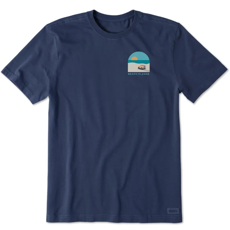 Men's Beach Please Truck Short Sleeve Tee sold by Life is Good