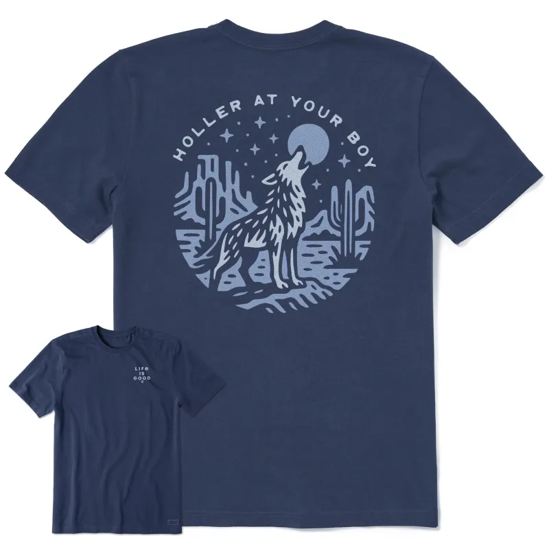 Men's Holler at Your Boy Short Sleeve Tee sold by Life is Good