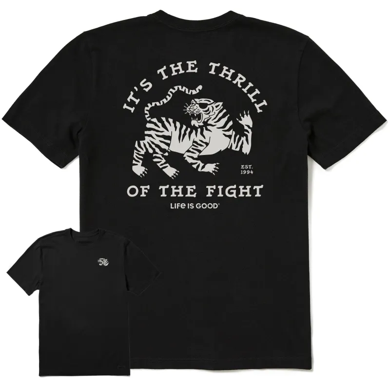 Men's It's the Thrill of the Fight Short Sleeve Tee sold by Life is Good