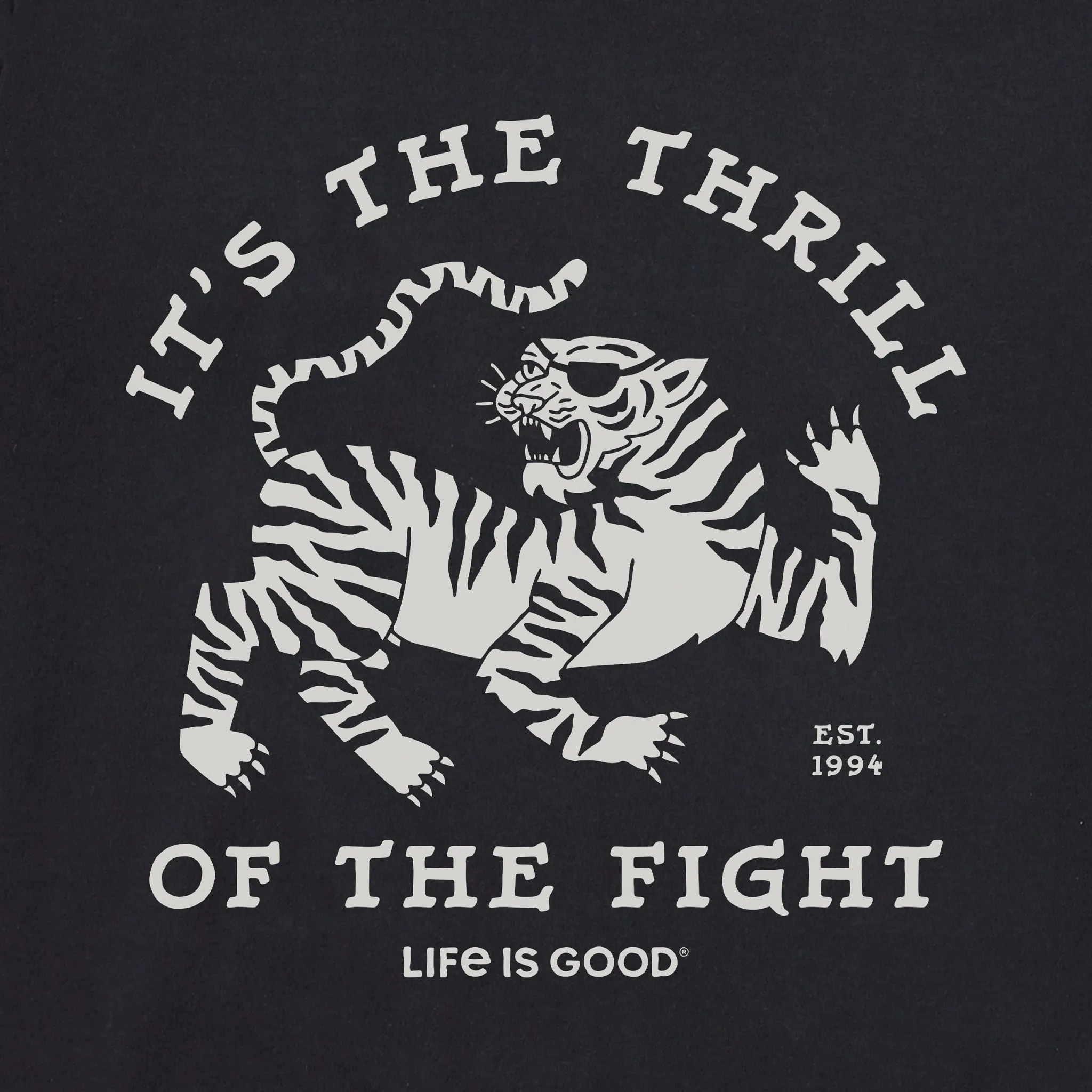 Men's It's the Thrill of the Fight Short Sleeve Tee sold by Life is Good product image thumbnail 2