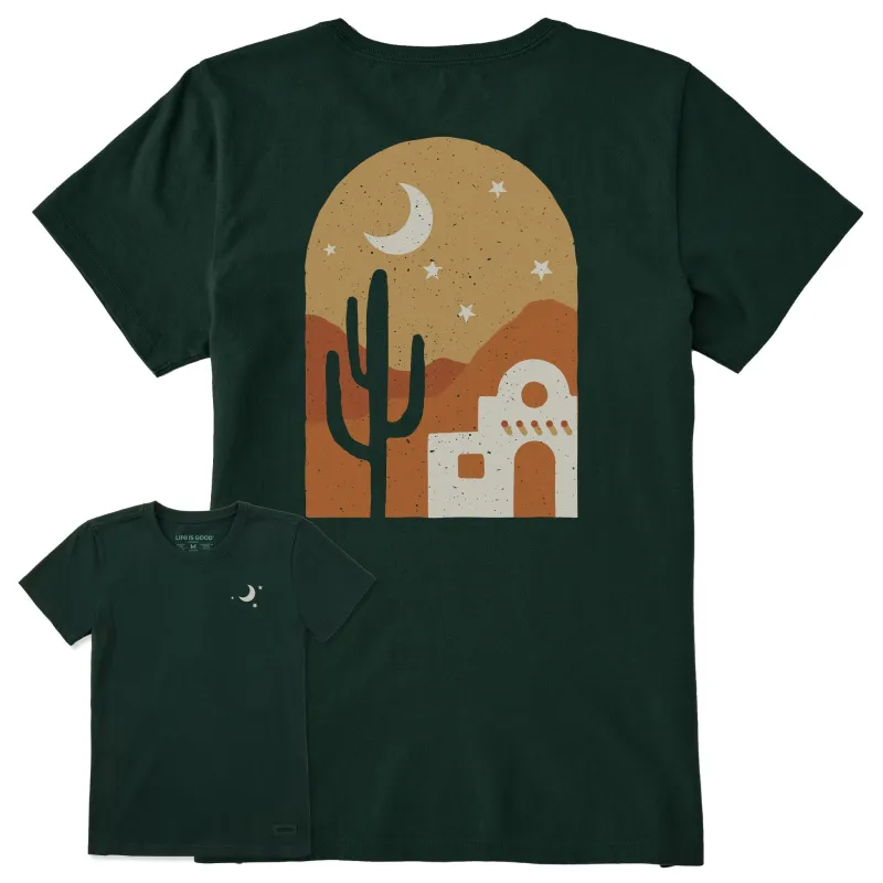 Women's Southwest Nights Short Sleeve Crusher Tee sold by Life is Good
