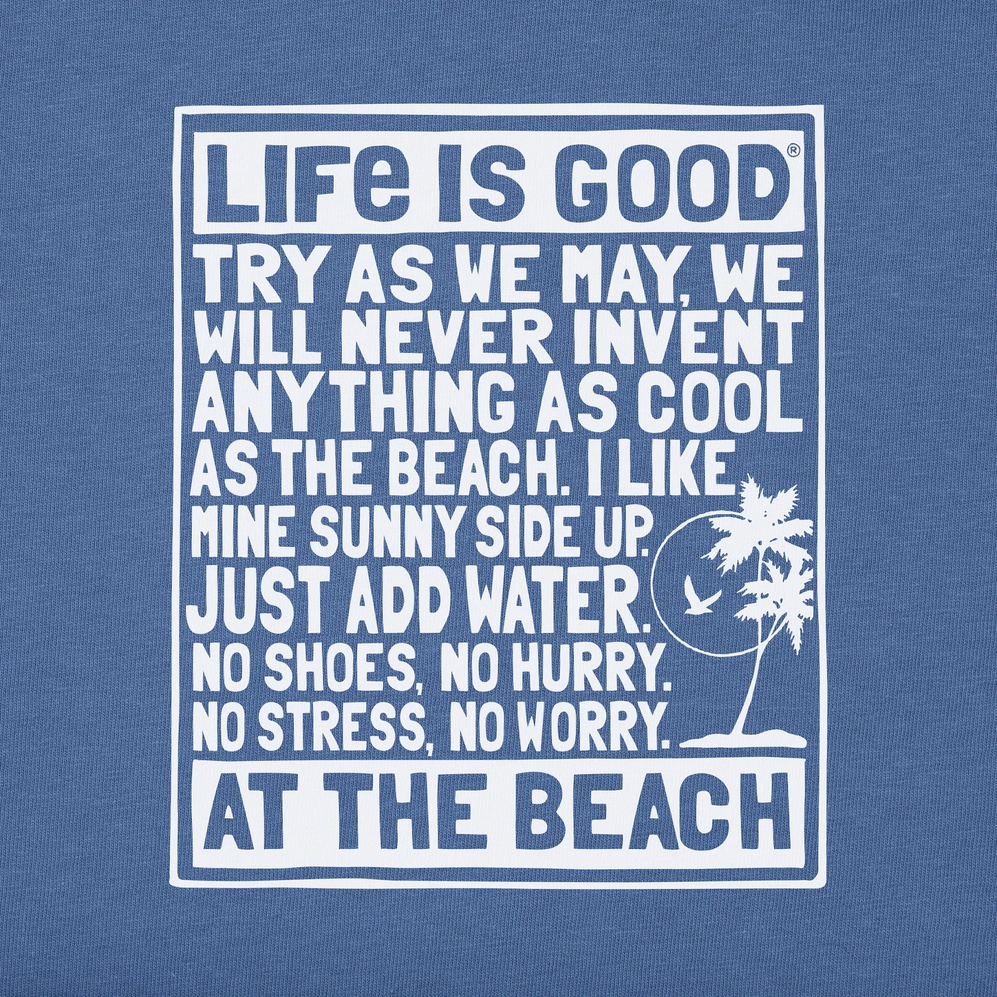 Men's Berts Beach Manifesto Short Sleeve Crusher Tee sold by Life is Good product image thumbnail 2