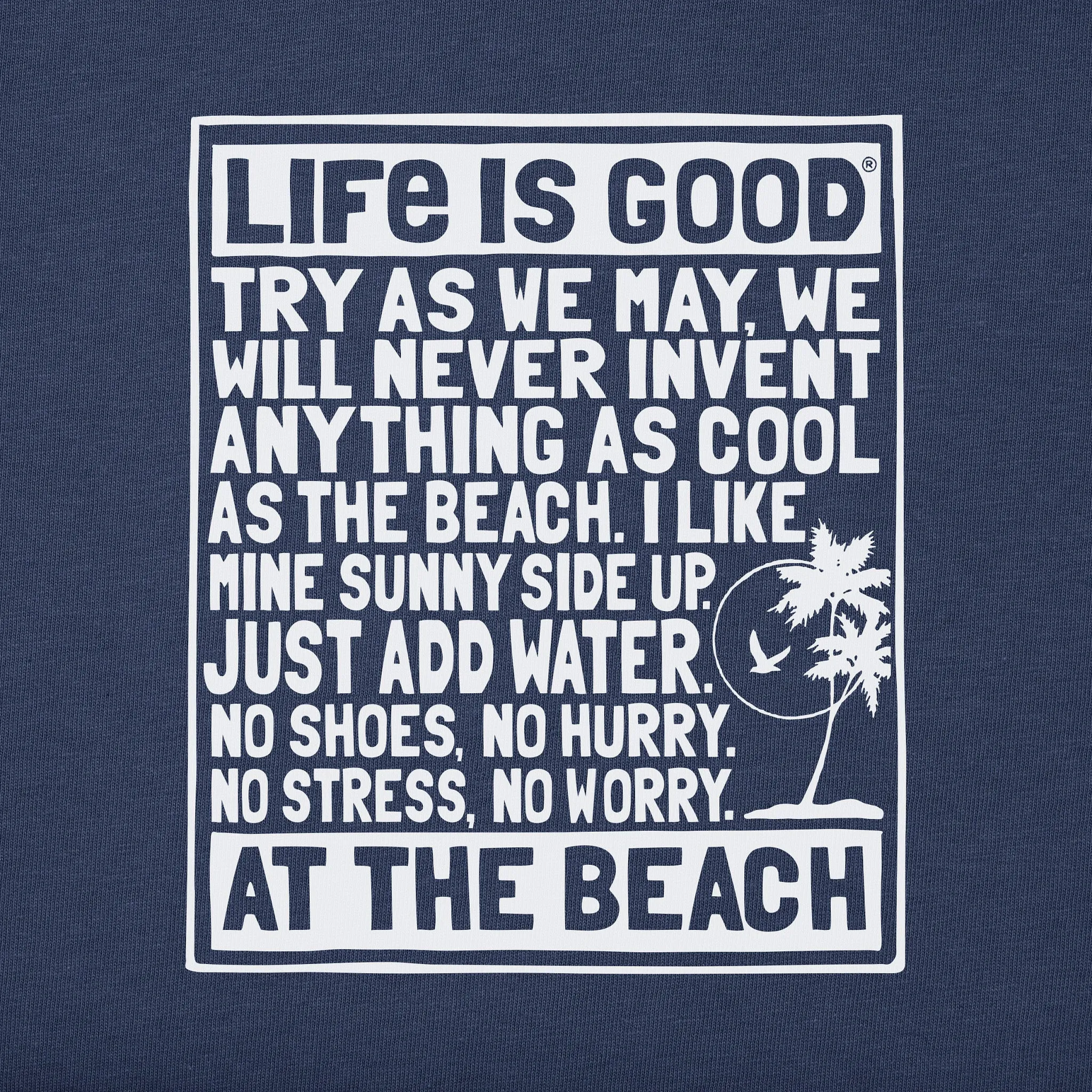 Men's Berts Beach Manifesto Short Sleeve Crusher Tee sold by Life is Good product image thumbnail 5