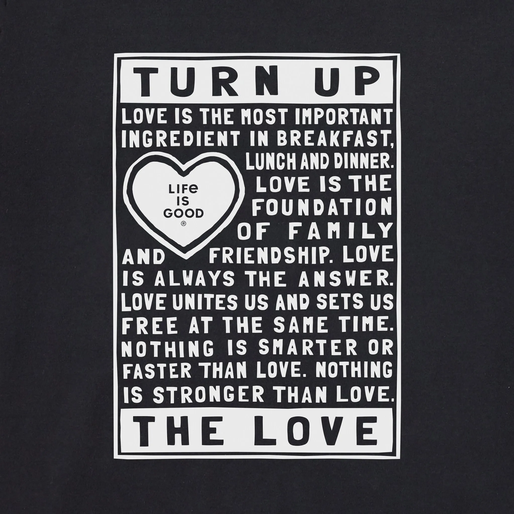 Men's Berts Love Manifesto Short Sleeve Crusher Tee sold by Life is Good product image thumbnail 5