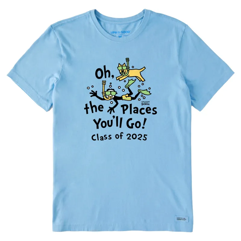 Men's Oh the Places You'll Go Underwater 2025 Short Sleeve Tee sold by Life is Good