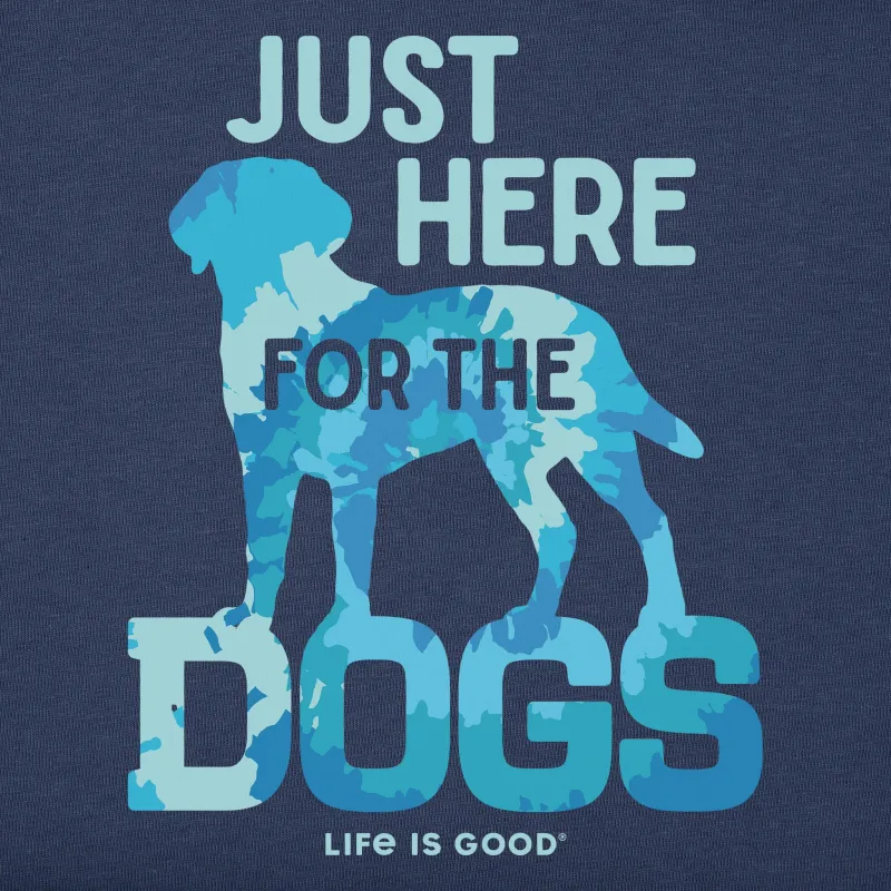 Here for the Dogs Tie Dye sold by Life is Good