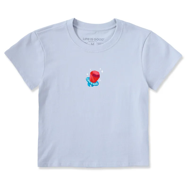 Women's Ringpop Crusher-LITE Shrunken Tee sold by Life is Good