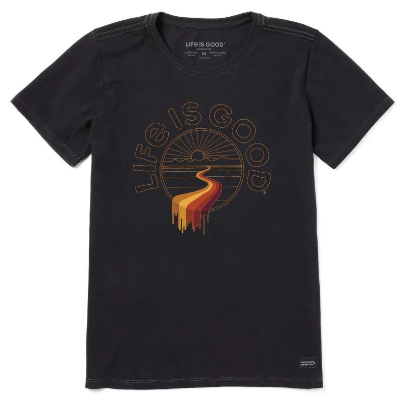 Women's Feel the Flow Short Sleeve Tee sold by Life is Good