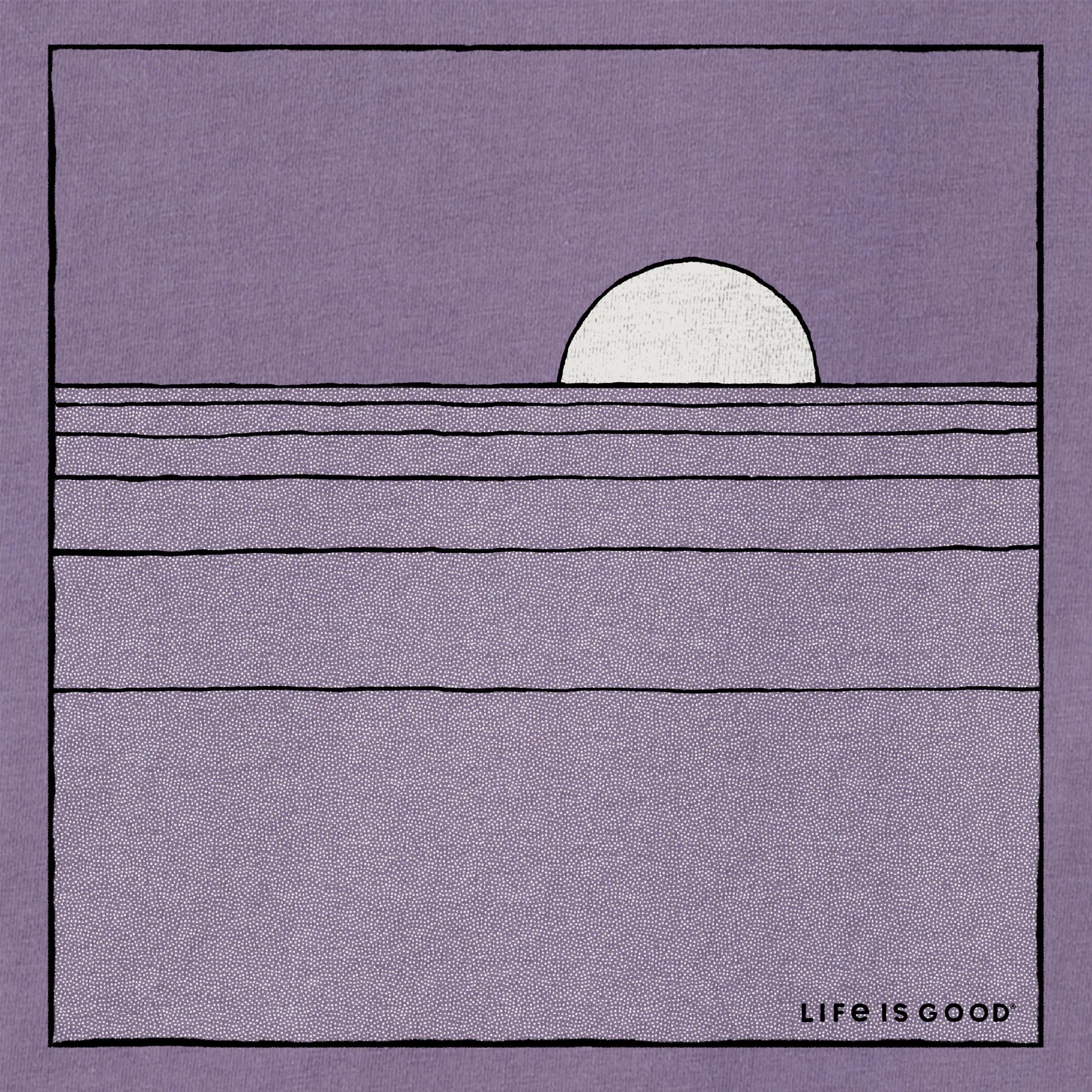 Women's Minimal Sun and Water Short Sleeve Crusher Boxy Tee sold by Life is Good product image thumbnail 2