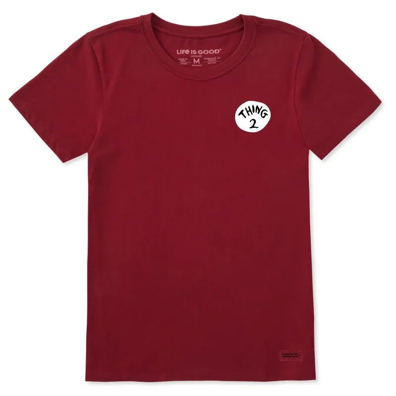 Women's Thing 2 Icon Short Sleeve Crusher Tee made by Life is Good