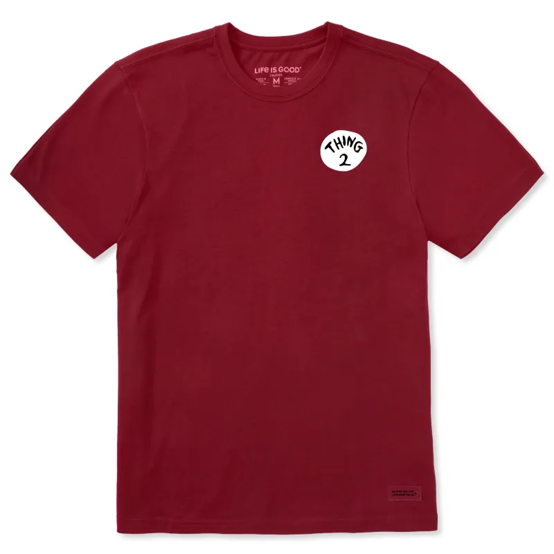 Men's Thing 2 Icon Short Sleeve Crusher Tee sold by Life is Good