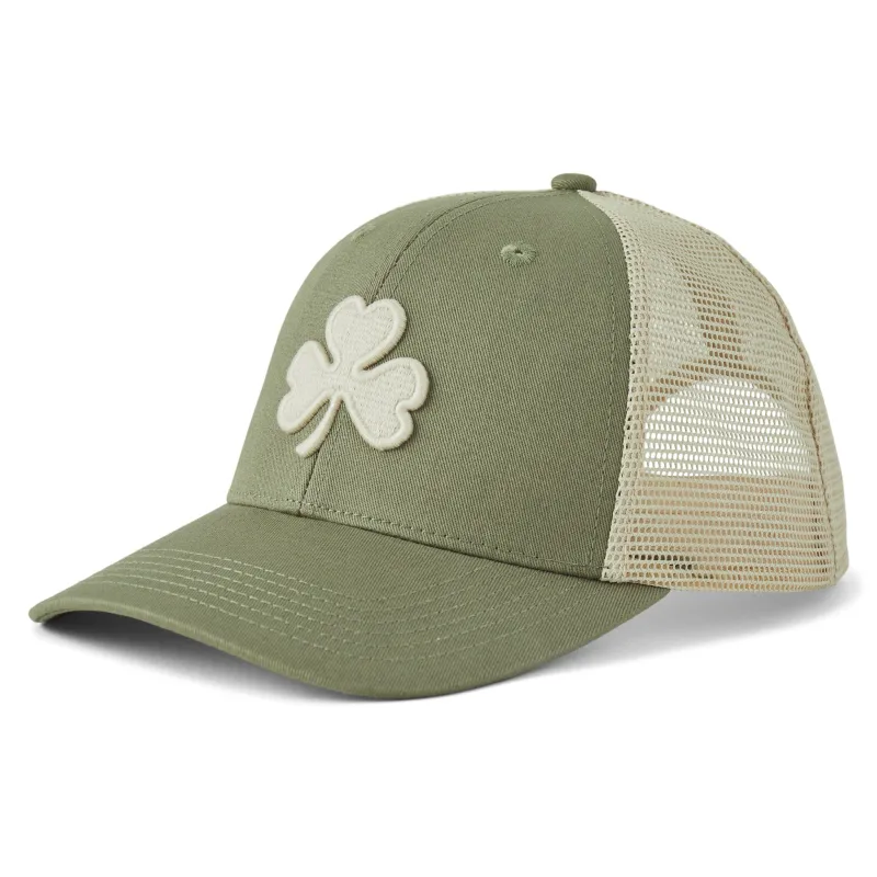 Adult Unisex Shamrock Trucker sold by Life is Good