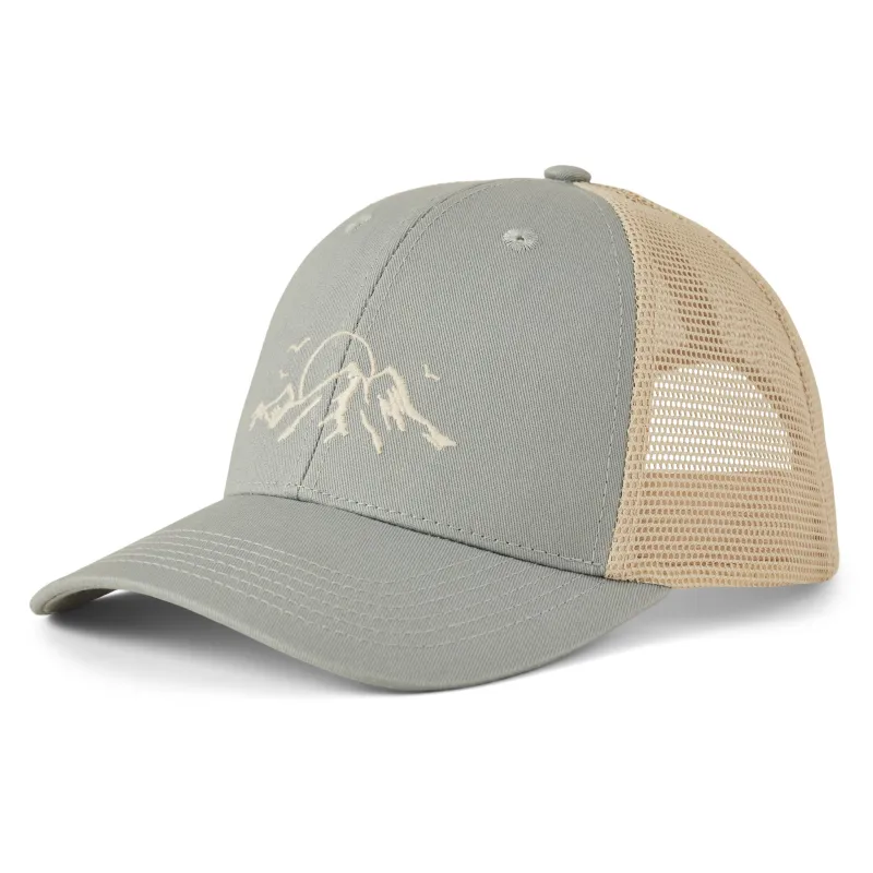 Adult Unisex Retro Mountain Range Trucker sold by Life is Good