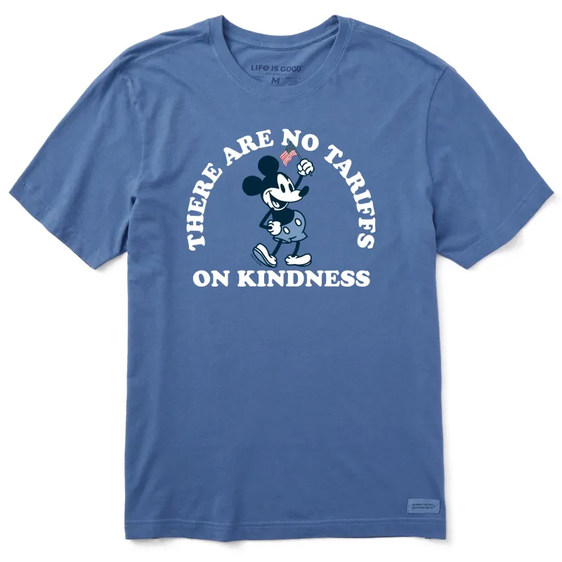 Men's No Tariffs on Kindness Willie Short Sleeve Crusher Tee sold by Life is Good