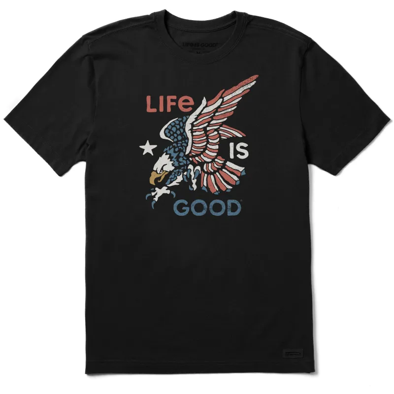 Men's American Eagle Short Sleeve Tee sold by Life is Good