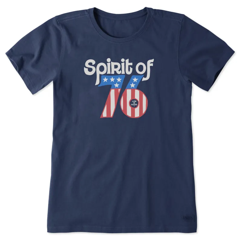 Women's Spirit of 76 Short Sleeve Tee sold by Life is Good