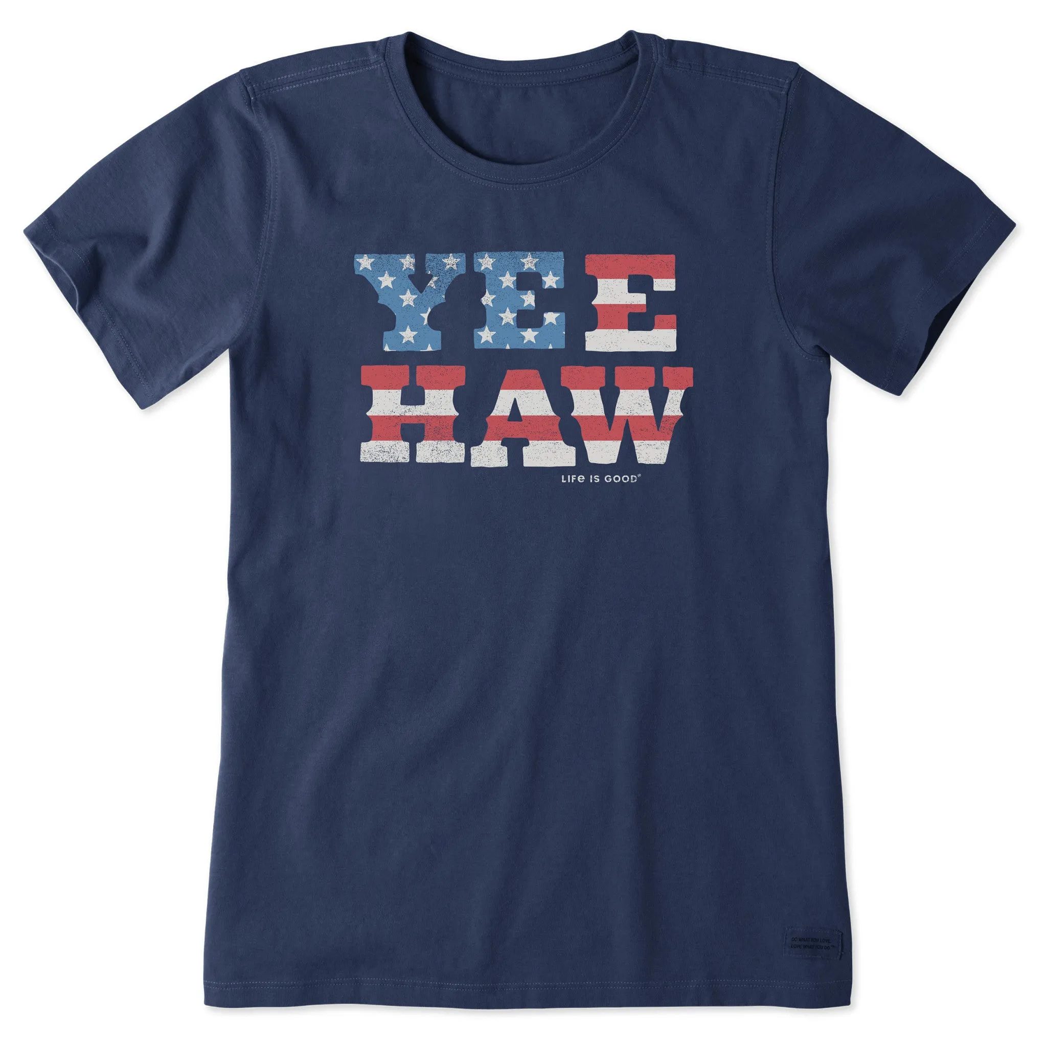 Women's Yeehaw USA Short Sleeve Tee sold by Life is Good product image thumbnail 3
