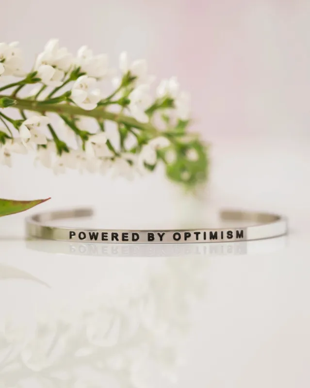 Powered by Optimism MantraBand sold by Life is Good