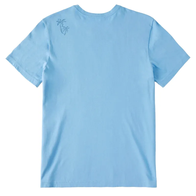 Men's Palm Little Sketch Short Sleeve Crusher Tee sold by Life is Good