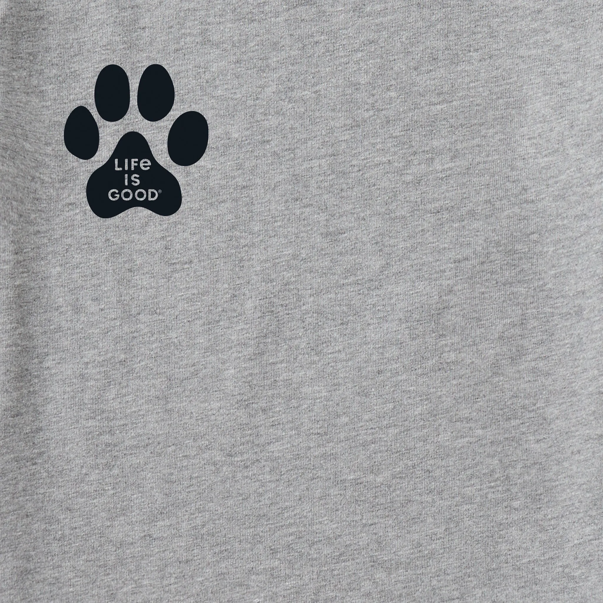 Men's Single Paw Short Sleeve Crusher Tee sold by Life is Good product image thumbnail 2