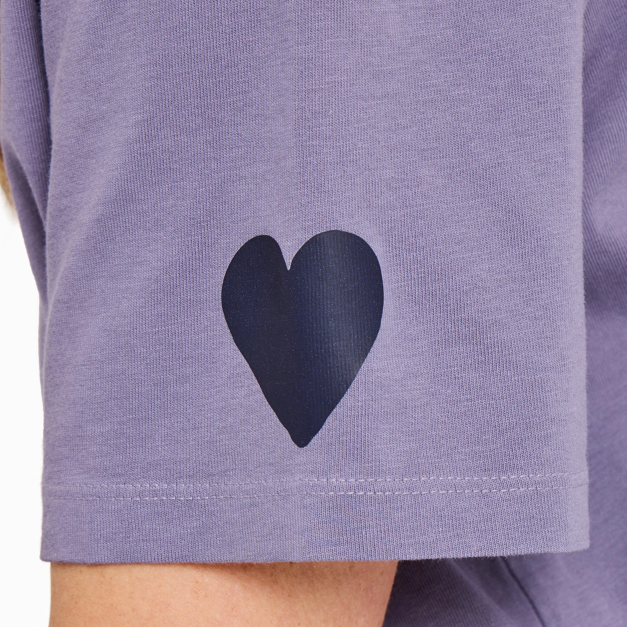 Women's Little Peace Sign Short Sleeve Crusher Boxy Tee sold by Life is Good product image thumbnail 5