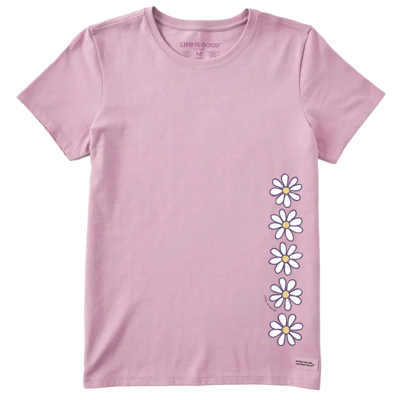 Women's Daisy Vertical Chain Short Sleeve Crusher Tee sold by Life is Good
