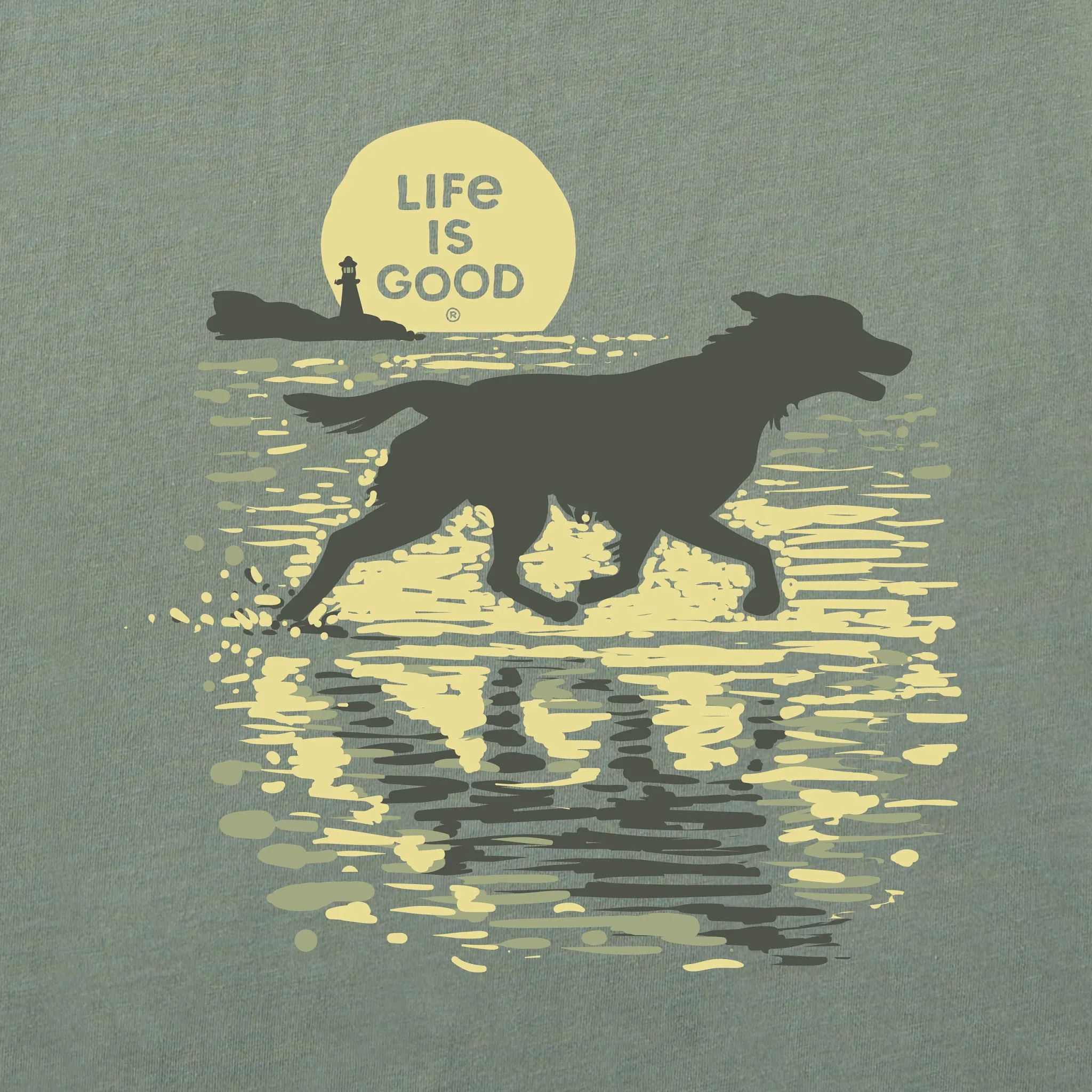 Men's Shoredog Short Sleeve Crusher Tee sold by Life is Good product image thumbnail 2