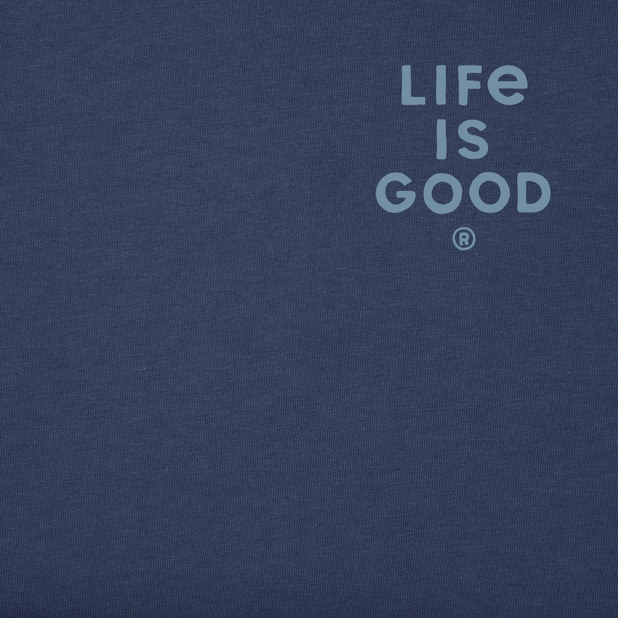 Men's Keep it Simple Palm Sun Short Sleeve Tee sold by Life is Good product image thumbnail 3