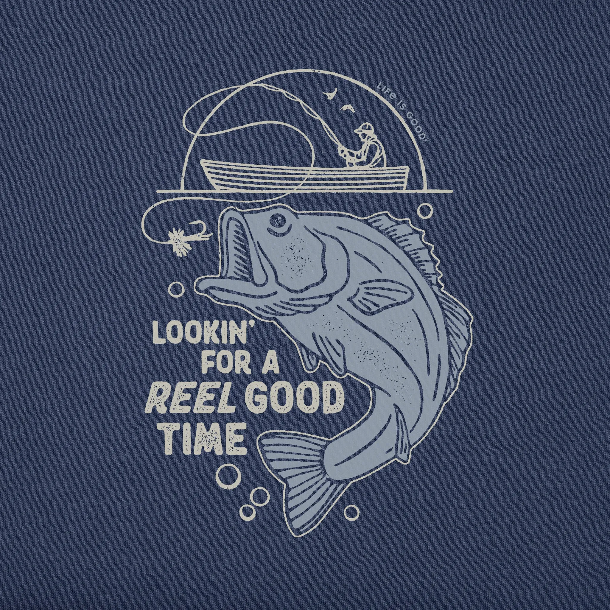 Men's Reel Good Time Short Sleeve Tee sold by Life is Good product image thumbnail 5